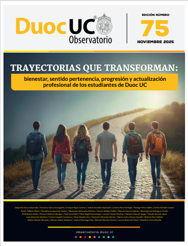 Boletín N°75: Trayectorias que transforman: bienestar, sentido de pertenencia, progresión y actualización profesional de los estudiantes de Duoc UC